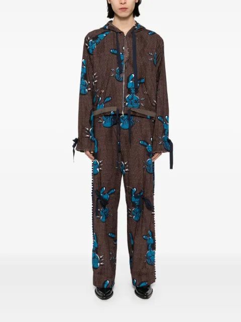 midorikawa drawstring detailing jacket