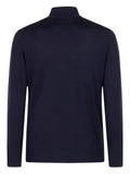 Canali high-neck zip-up sweater