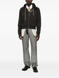 Magliano belt-detail zip-up hoodie