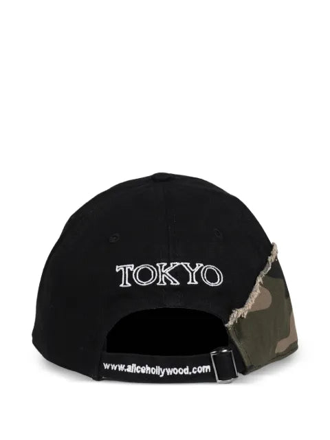 N.HOOLYWOOD distressed baseball cap