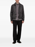 Herno herringbone-weave jacket