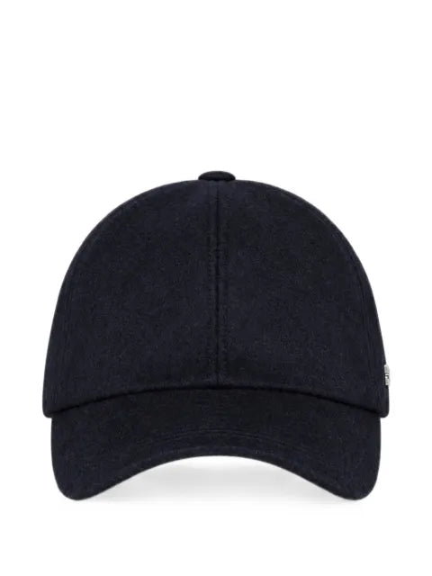 Tagliatore panelled virgin-wool baseball cap