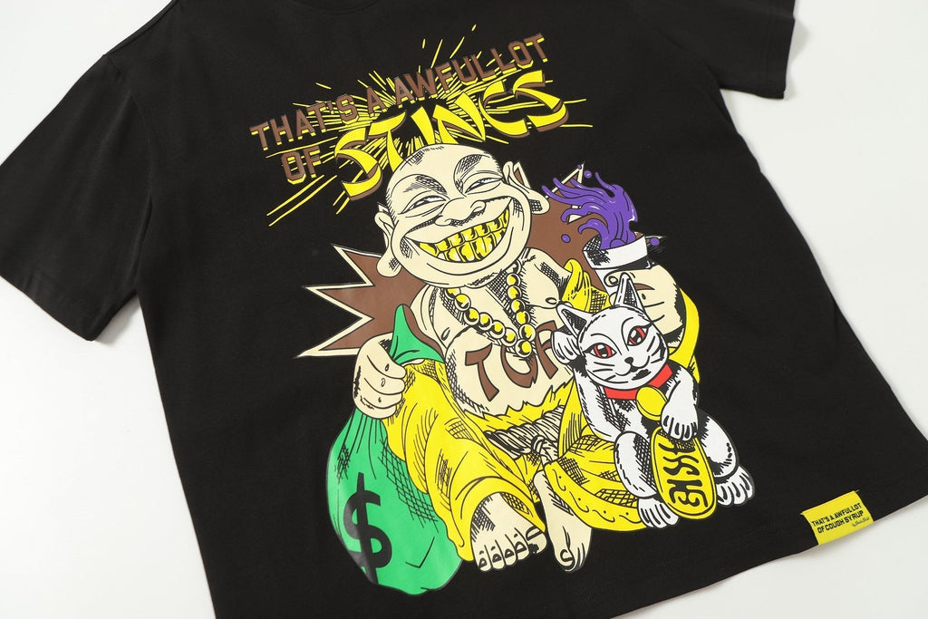 THAT'S A AWFUL LOT OF COUGH SYRUP Rising Star Graphic Short-Sleeve T-Shirt