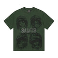 SAINT Racing Portrait Rhinestone Short-Sleeve T-Shirt