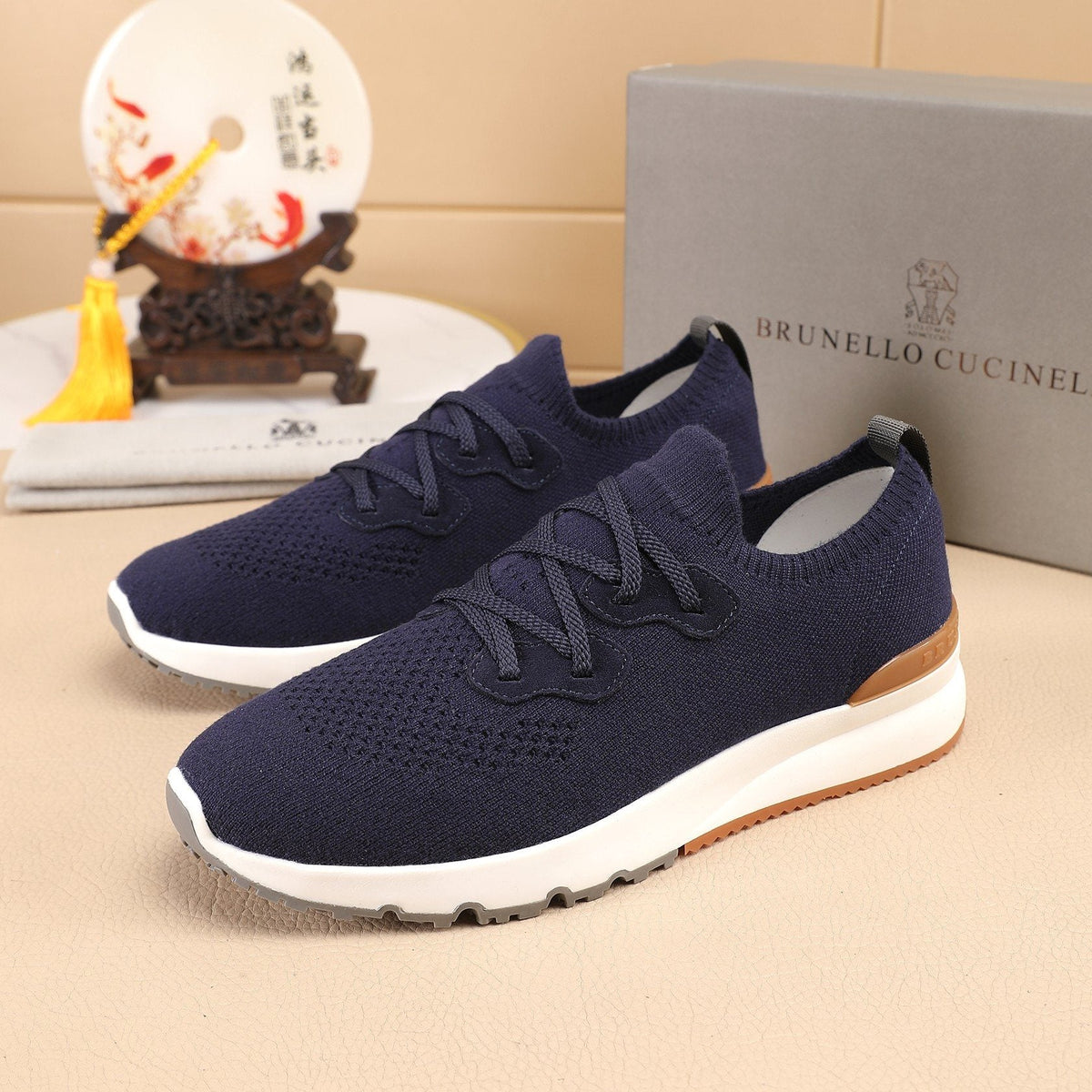 Brunello Cucinelli Knit Sneakers